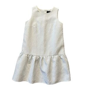 Victoria Beckham X Target White Drop Waist Girls Dress Size XL